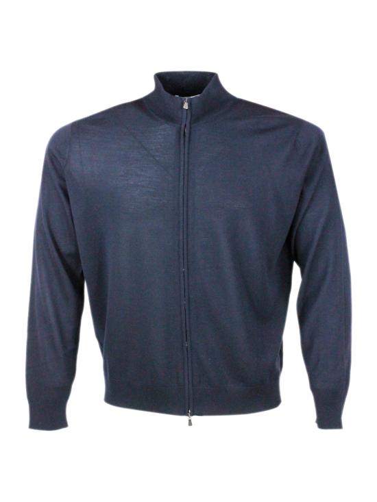 25FW 필리포 드 로렌티스 집업 니트 FZ1MLRM16R 890 Blue