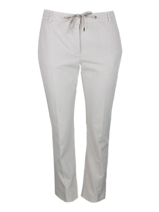 25FW 일레븐티 스트레이트 팬츠 L80PANE01 TES 00 Ivory