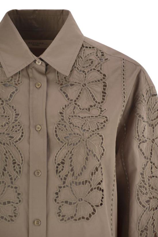 25FW 위켄드막스마라 셔츠 2525196011600 001 Brown - WEEKEND MAX MARA