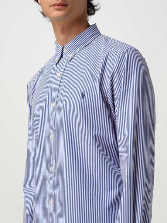 25FW 폴로 랄프로렌 긴팔 셔츠 710928254 008 Blue - POLO RALPH LAUREN