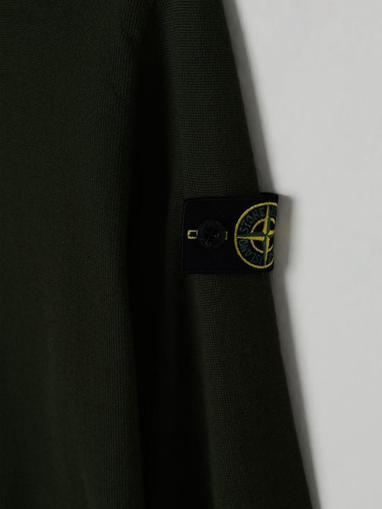25FW [키즈] 스톤 아일랜드 풀오버 5100009S0C04 V0054 Green - STONE ISLAND