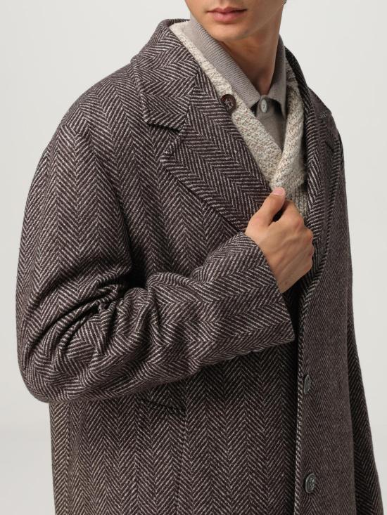 25FW 브루넬로 쿠치넬리 코트 MV4059155K C110 Brown - BRUNELLO CUCINELLI