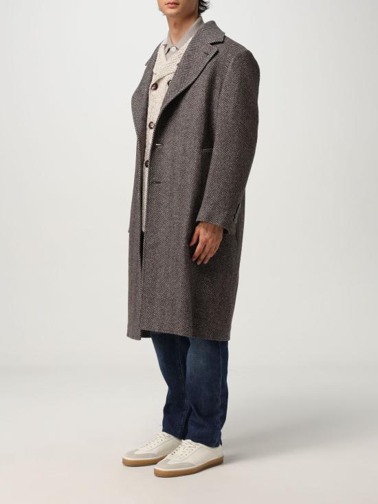 25FW 브루넬로 쿠치넬리 코트 MV4059155K C110 Brown - BRUNELLO CUCINELLI