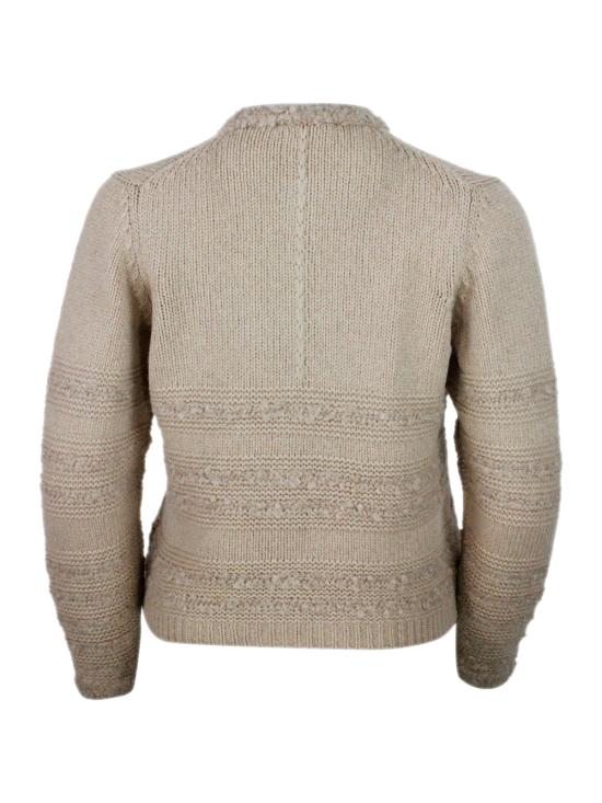 25FW 파비아나 필리피 가디건 MAD215F126L501 1236 Beige - FABIANA FILIPPI