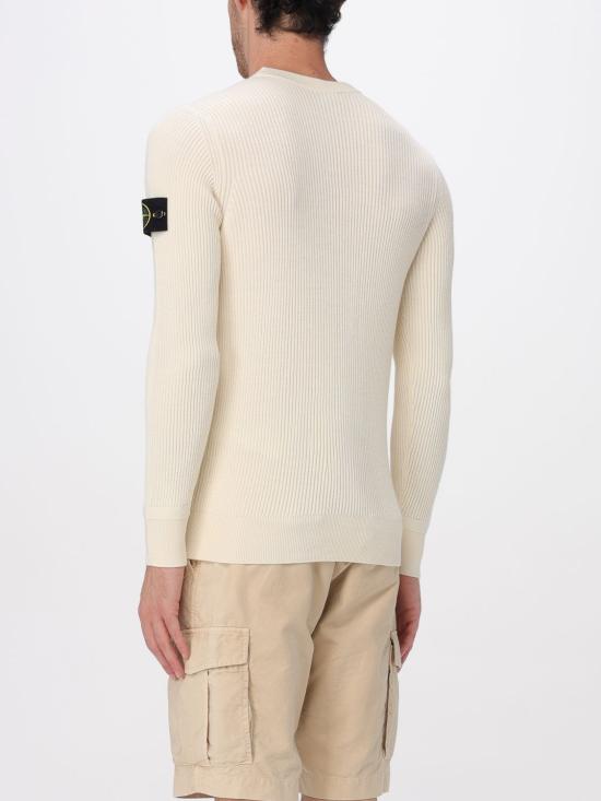 25FW 스톤 아일랜드 스웨터 5100053S00C2 V0093 White - STONE ISLAND