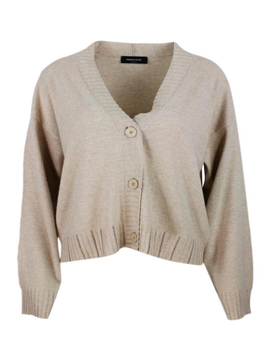 25FW 파비아나 필리피 스웨터 MAD215F015L517 25 White - FABIANA FILIPPI