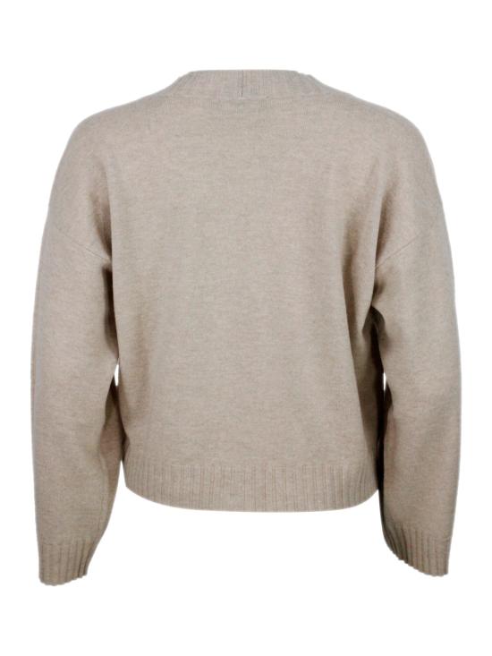 25FW 파비아나 필리피 스웨터 MAD215F015L517 25 White - FABIANA FILIPPI