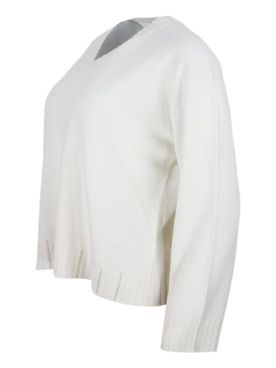 25FW 파비아나 필리피 스웨터 MAD215F015L517 25 White - FABIANA FILIPPI