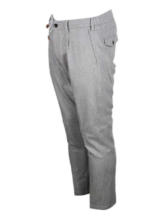 25FW 일레븐티 스트레이트 팬츠 X75PANB21 TES 13 Grey - ELEVENTY