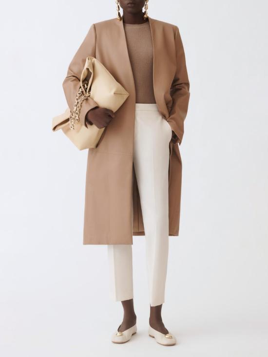 25FW 파비아나 필리피 스트레이트 팬츠 PAD215F326L530 0145 Butter - FABIANA FILIPPI