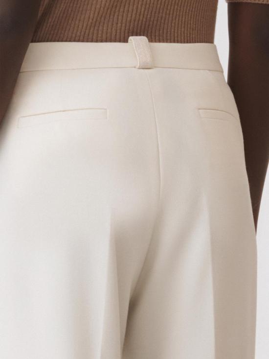 25FW 파비아나 필리피 스트레이트 팬츠 PAD215F326L530 0145 Butter - FABIANA FILIPPI