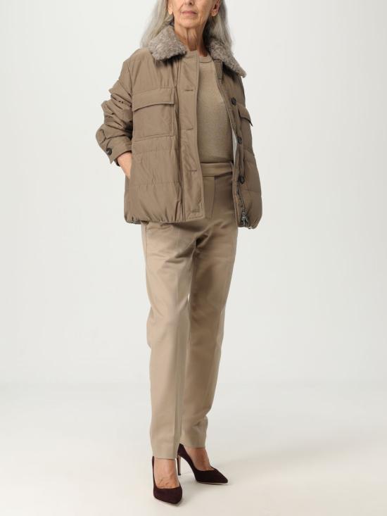 25FW 브루넬로 쿠치넬리 숏패딩 MG5017688 C8909 Beige - BRUNELLO CUCINELLI