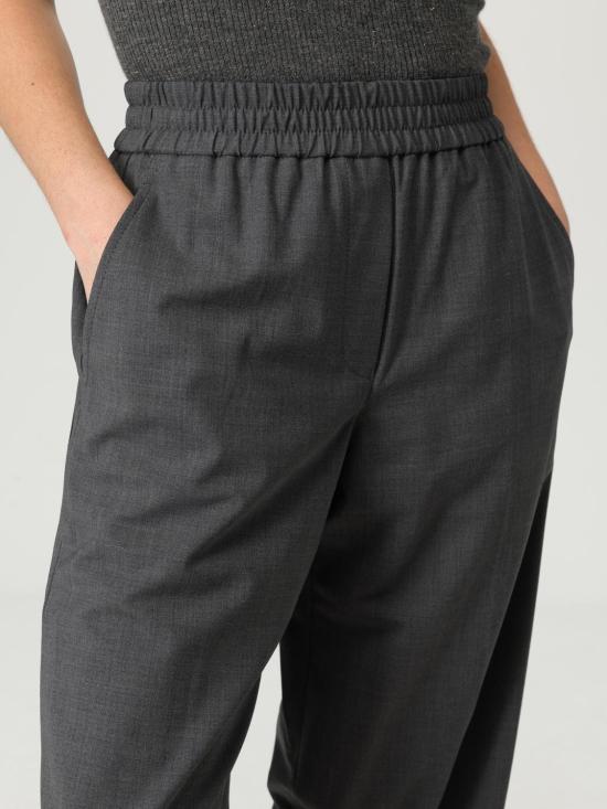 25FW 브루넬로 쿠치넬리 스트레이트 팬츠 M0W07P9002 C4078 Grey - BRUNELLO CUCINELLI