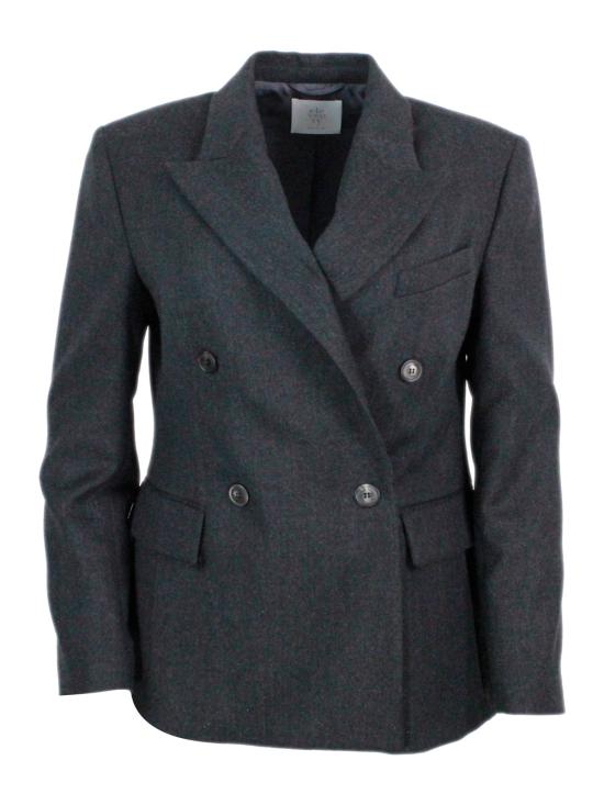 25FW 일레븐티 수트 자켓 L80GIAF02 TES 168 Carbon