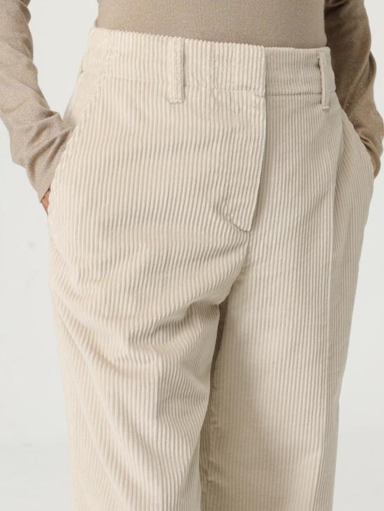 25FW 브루넬로 쿠치넬리 스트레이트 팬츠 MA180P9078 C2430 Beige - BRUNELLO CUCINELLI