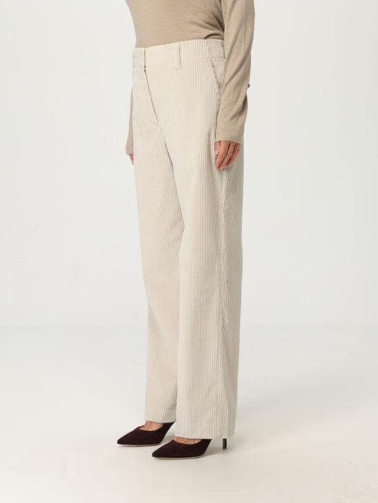 25FW 브루넬로 쿠치넬리 스트레이트 팬츠 MA180P9078 C2430 Beige - BRUNELLO CUCINELLI