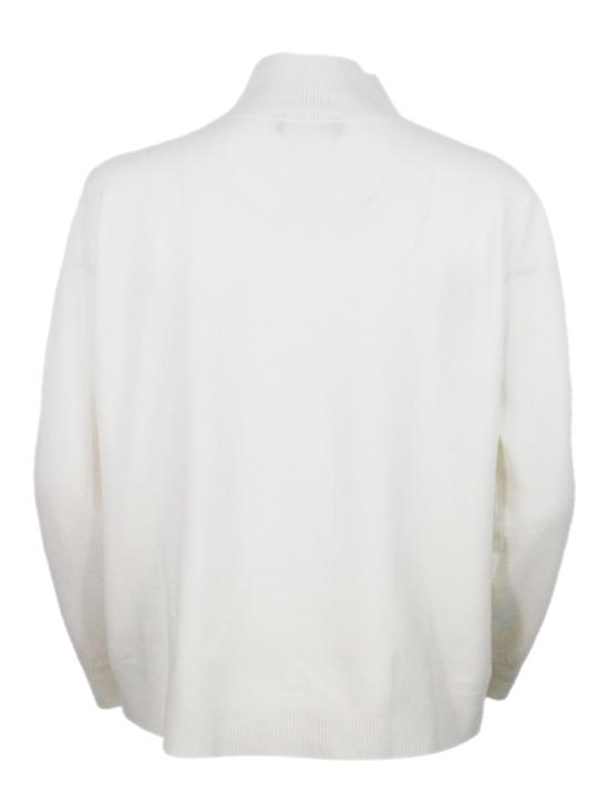 25FW 파비아나 필리피 터틀넥 MAD215F058L517 25 White - FABIANA FILIPPI