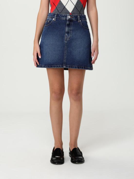 25FW 아페쎄 숏 스커트 COHJLF06374 IAL Blue