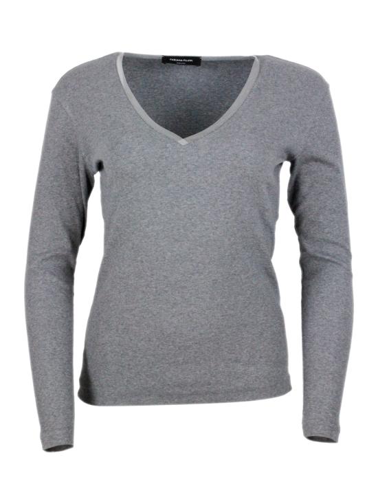 25FW 파비아나 필리피 저지 티셔츠 JED215F130L577 8132