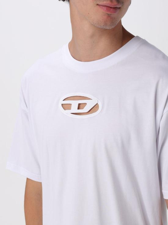 25FW 디젤 반팔 티셔츠 A151800NIAX 100 White - DIESEL