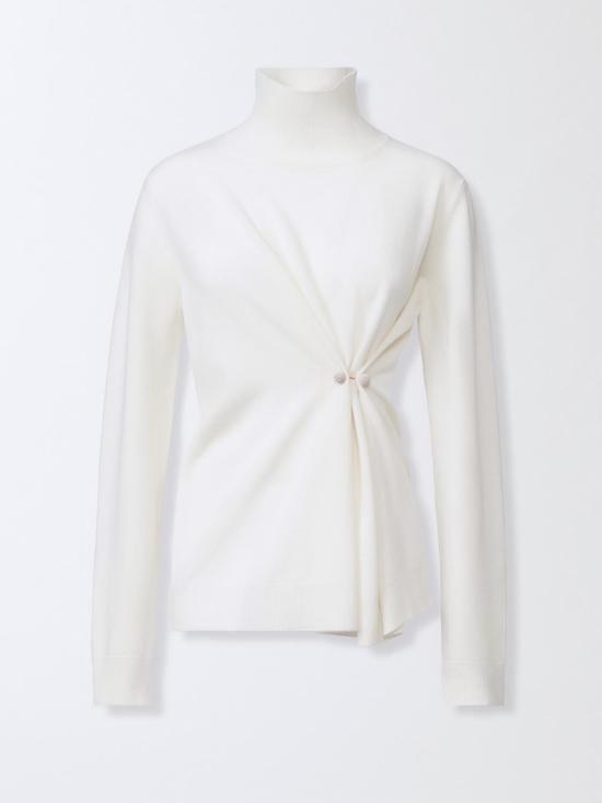 25FW 파비아나 필리피 플래티넘 스웨터 MAD215F058L517 25 Natural - FABIANA FILIPPI