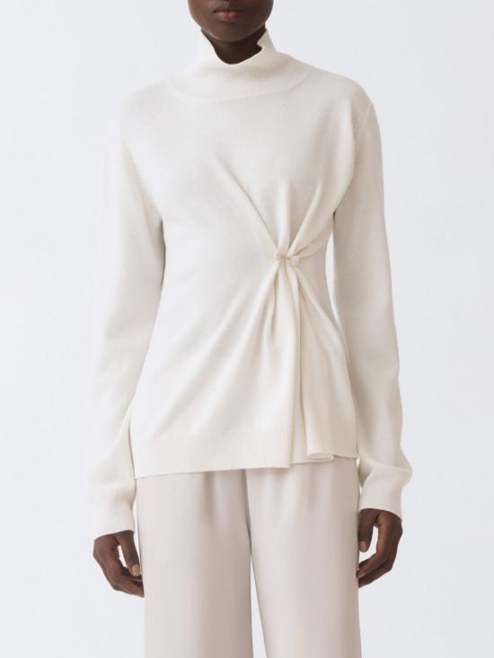 25FW 파비아나 필리피 플래티넘 스웨터 MAD215F058L517 25 Natural