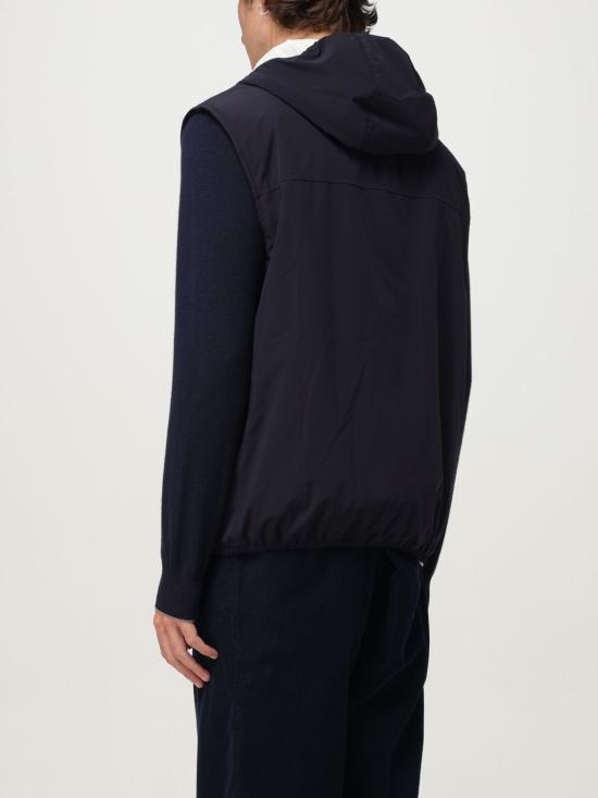 25FW 브루넬로 쿠치넬리 베스트 MM49A7432G C1086 Blue - BRUNELLO CUCINELLI