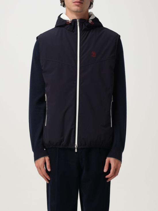 25FW 브루넬로 쿠치넬리 베스트 MM49A7432G C1086 Blue