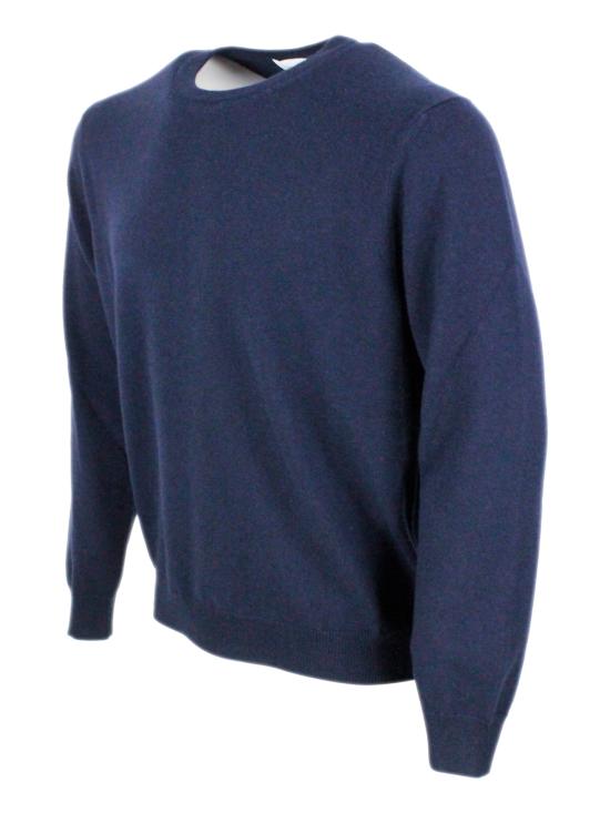 25FW 말로 스웨터 UXA384F1K02 E11C Blue - MALO