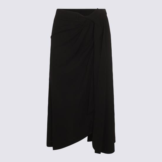 25FW 발렌시아가 스커트 838761TSO031000 Black - BALENCIAGA