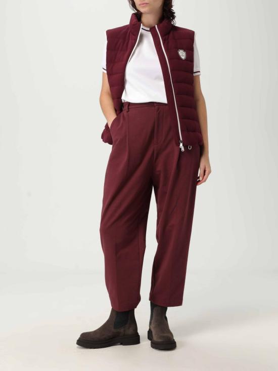 25FW 브루넬로 쿠치넬리 베스트 MG9277778 C9663 Burgundy - BRUNELLO CUCINELLI