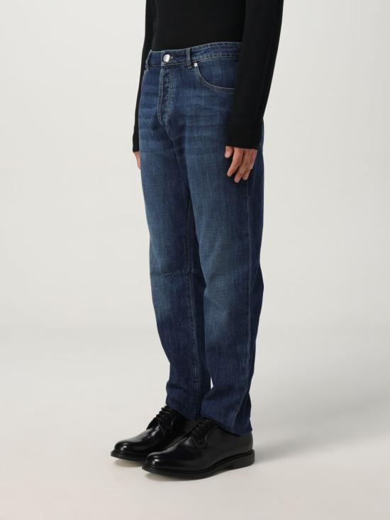 26SS 브루넬로 쿠치넬리 데님 팬츠 M0Z37X1290 C1468 Blue - BRUNELLO CUCINELLI