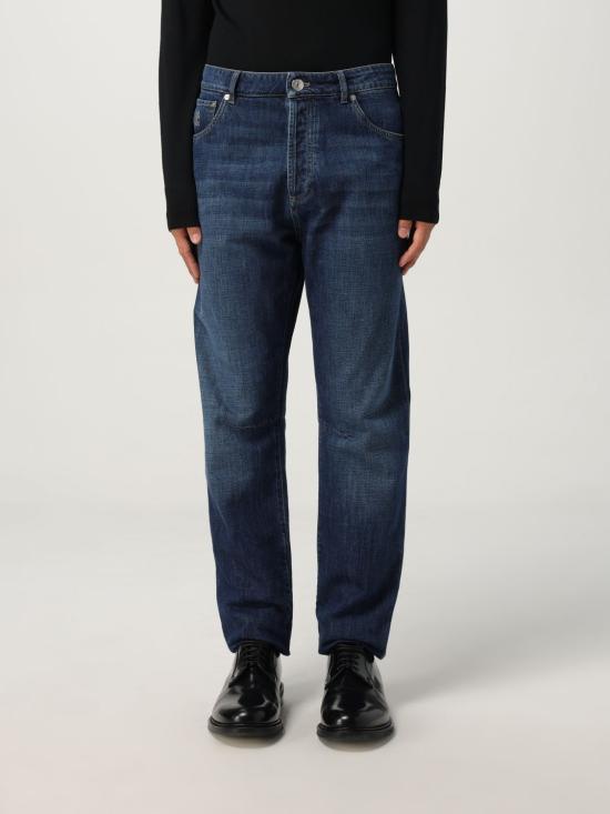 26SS 브루넬로 쿠치넬리 데님 팬츠 M0Z37X1290 C1468 Blue
