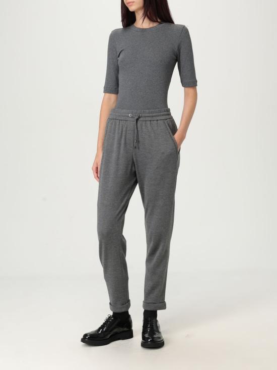 25FW 브루넬로 쿠치넬리 스트레이트 팬츠 MP828SB899 C572 Grey - BRUNELLO CUCINELLI