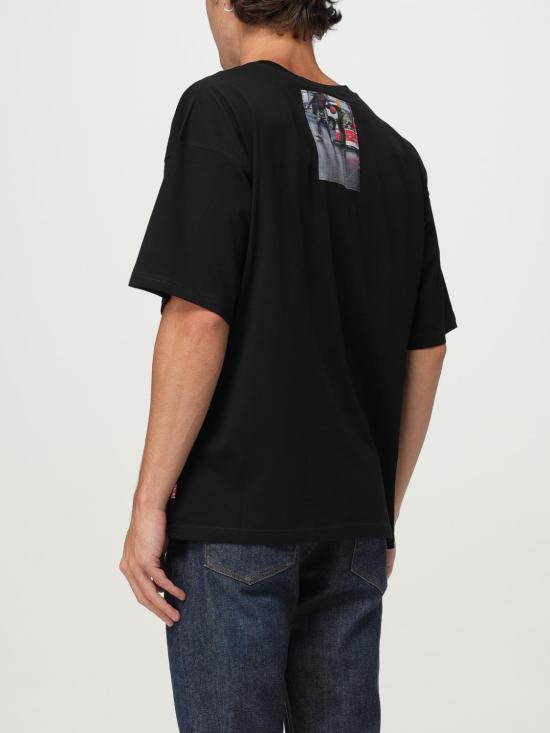 25FW 디젤 반팔 티셔츠 A194670PLAT 9XX Black - DIESEL