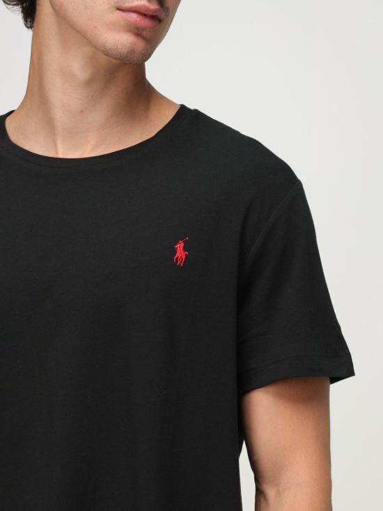 25FW 폴로 랄프로렌 반팔 티셔츠 710680785 001 Black - POLO RALPH LAUREN