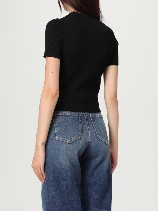 25FW 디젤 M 발라리 숏슬리브 점퍼  A196740DLAXM 9XX Black - DIESEL