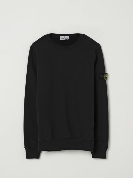 25FW [키즈] 스톤 아일랜드 풀오버 6100001S0A20 V0029 Black