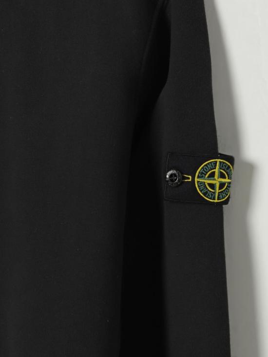 25FW [키즈] 스톤 아일랜드 풀오버 6100001S0A20 V0029 Black - STONE ISLAND