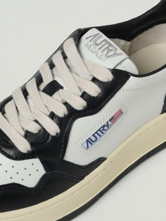 25FW 오트리 메달리스트 로우 스니커즈 AULW WB01 White 2 - AUTRY