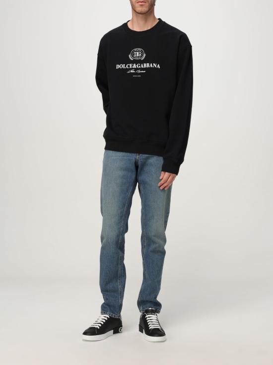 25FW 돌체앤가바나 레귤러 코튼 진 GYJCCDG8NR9 S9001 Blue - DOLCE & GABBANA