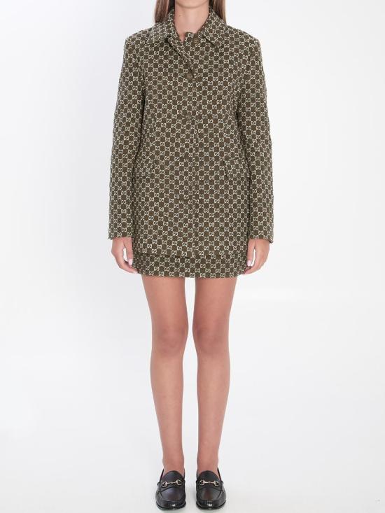 25FW 구찌 아우터 6963943 835539 ZASUE 3027 GREEN - GUCCI