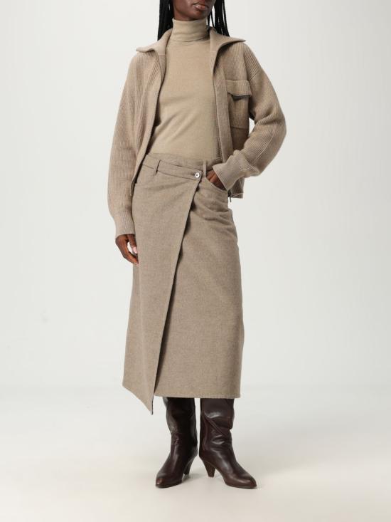 25FW 브루넬로 쿠치넬리 터틀넥 M41800063P C077 Gold - BRUNELLO CUCINELLI