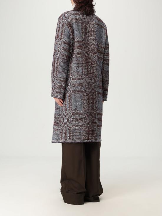 25FW 에트로 코트 WRAA004099TJB36 S9880 Burgundy - ETRO