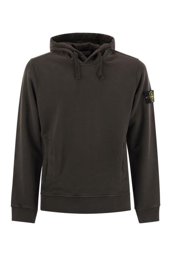 25FW 스톤 아일랜드 후드 티셔츠 K2S156100029S0A20 V0062 BROWN