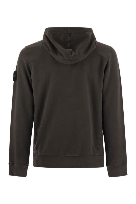 25FW 스톤 아일랜드 후드 티셔츠 K2S156100029S0A20 V0062 BROWN - STONE ISLAND