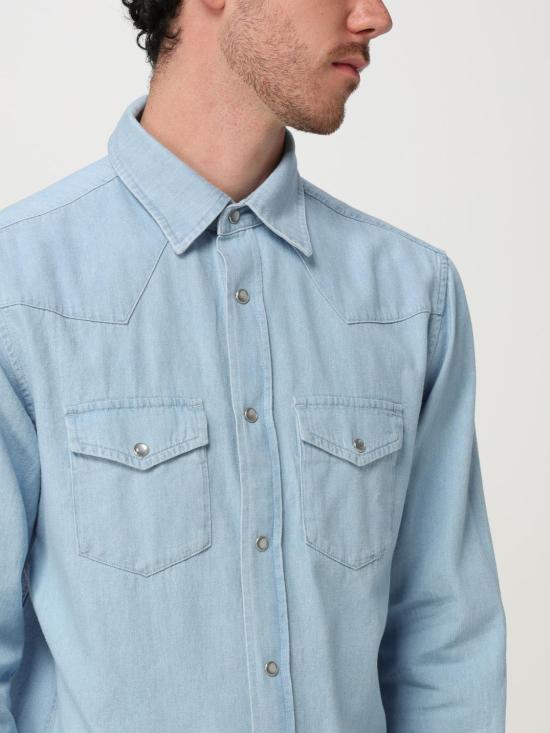 25FW 톰포드 데님 셔츠 HDS001FMC240 HB001 Blue - TOMFORD