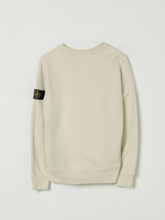 25FW [키즈] 스톤 아일랜드 풀오버 6100001S0A20 V0093 White - STONE ISLAND