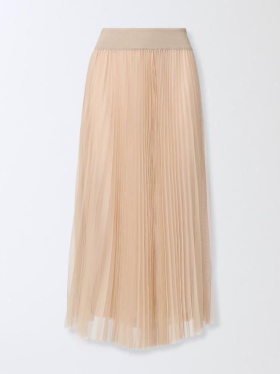 25FW 파비아나 필리피 롱 스커트 GND215F426L548 0157 Beige - FABIANA FILIPPI