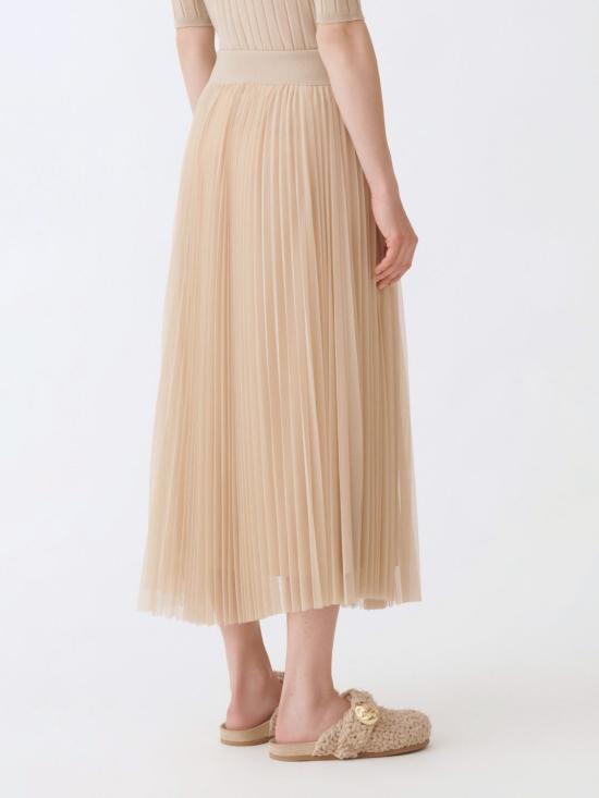 25FW 파비아나 필리피 롱 스커트 GND215F426L548 0157 Beige - FABIANA FILIPPI